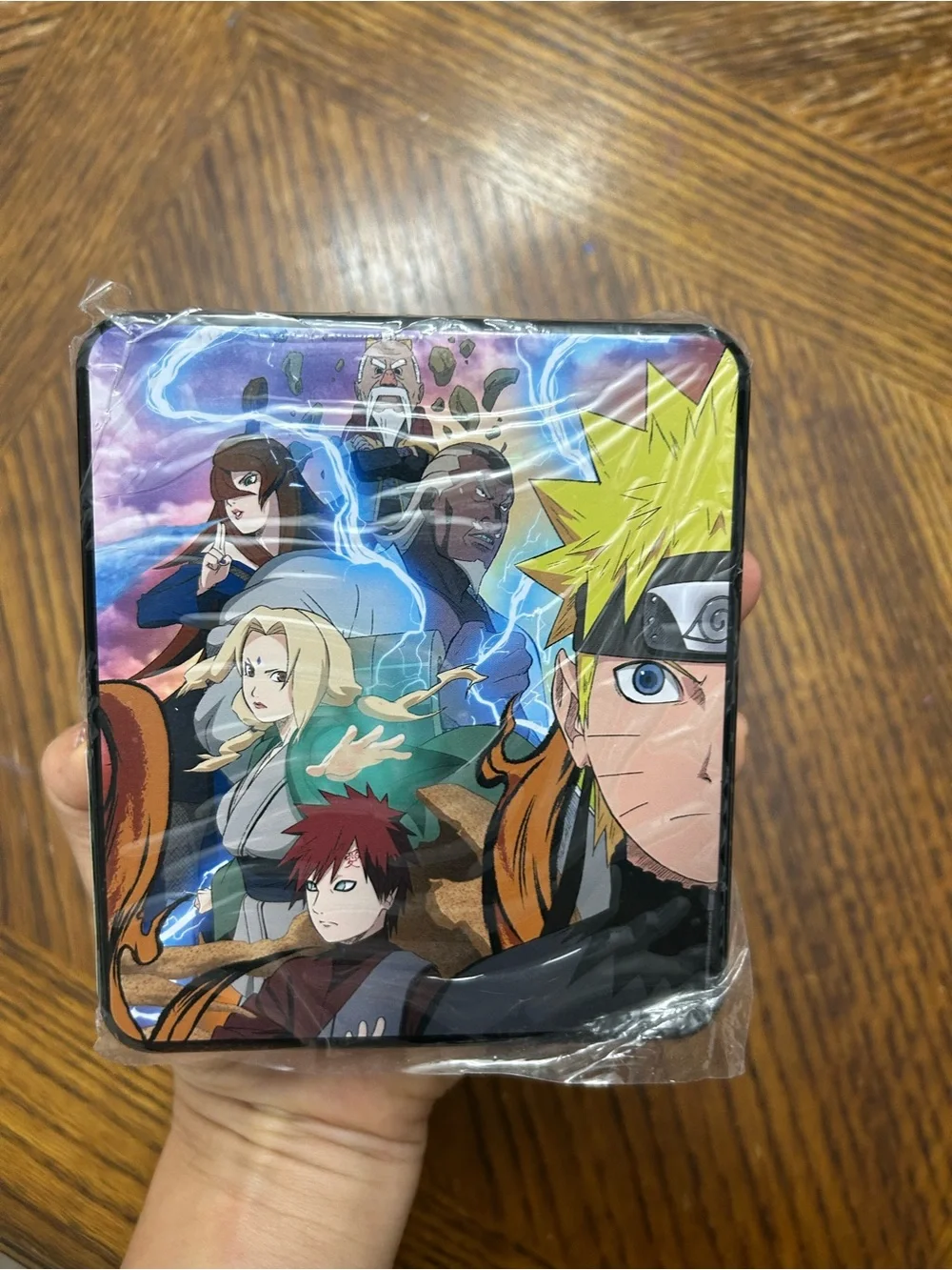 Limited edition Naruto Shippuden Bi-Fold Wallet with Red Akatsuki Emblem